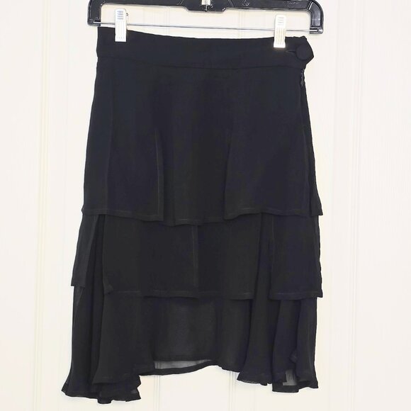 Moschino Black Tiered Skirt – Rare! - Picture 9 of 11